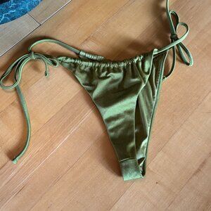 Mango thong bikini bottoms